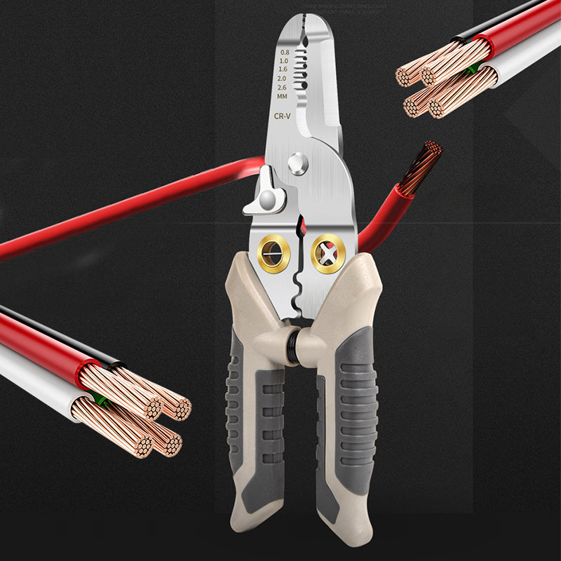 Stripix | Multifunctionele Draadstripper – Automatische Kabelknipper, Krimptang & Stripgereedschap