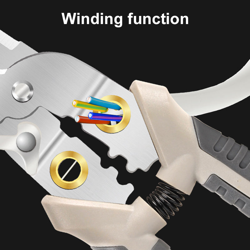 Stripix | Multifunctionele Draadstripper – Automatische Kabelknipper, Krimptang & Stripgereedschap