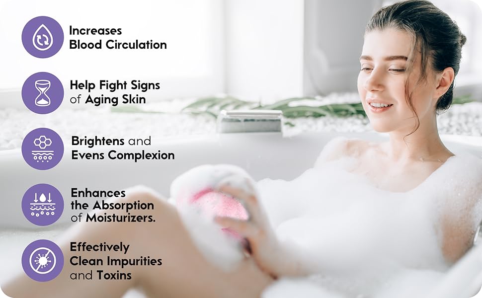 SmoothSkin | Diep reinigende scrubwashandjes set – Zacht, duurzaam, gezicht & lichaamsscrub, milde huidscrub