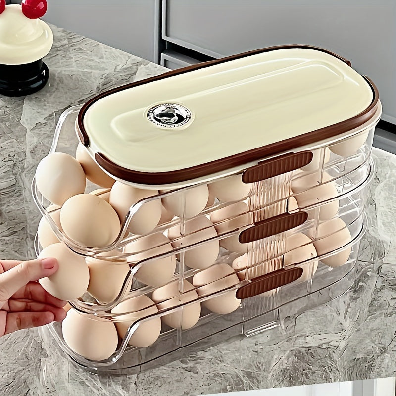EggCascade | Automatische eierdispenser met meerdere lagen - grote capaciteit