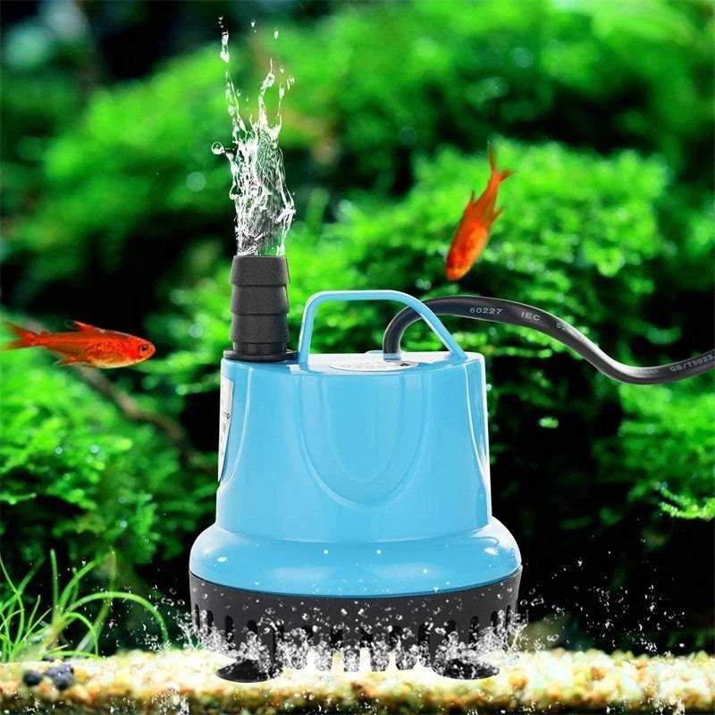 FlowNest | Compacte aquariumwaterpomp – dompelpomp voor aquaria, fonteinen en watercirculatie