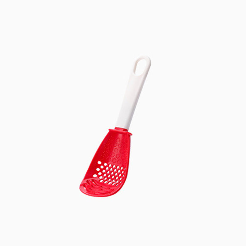FlexSpoon | Alles-in-één keukenschep – roeren, pureren, uitlekken en persen, hittebestendig, gemakkelijk schoon te maken
