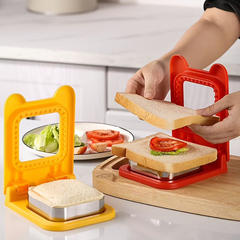 CrustCraft | Roestvrijstalen sandwichsnijder & sealer - Multifunctionele korstverwijderaar