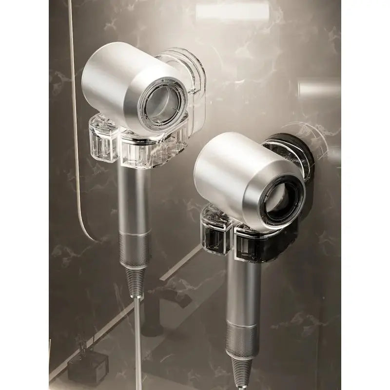 SwivelDry | Boorvrije draaibare föhnhouder – 360° draaibare organizer voor krultangen en badkameropbergers