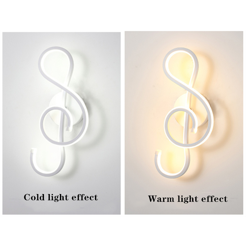 MelodyBeam | Moderne Creatieve Muzikale Noot Wandlamp