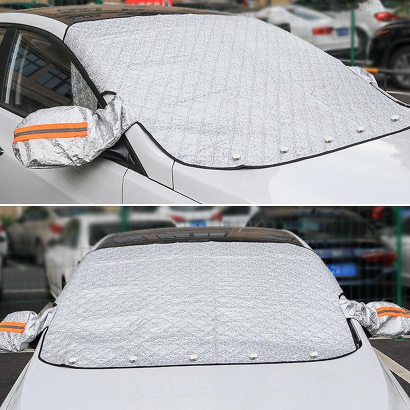 CarGuard | Magnetische Autoruitafdekking – Anti-sneeuw, vorst- en ijsbescherming, zonnescherm voor de voorruit