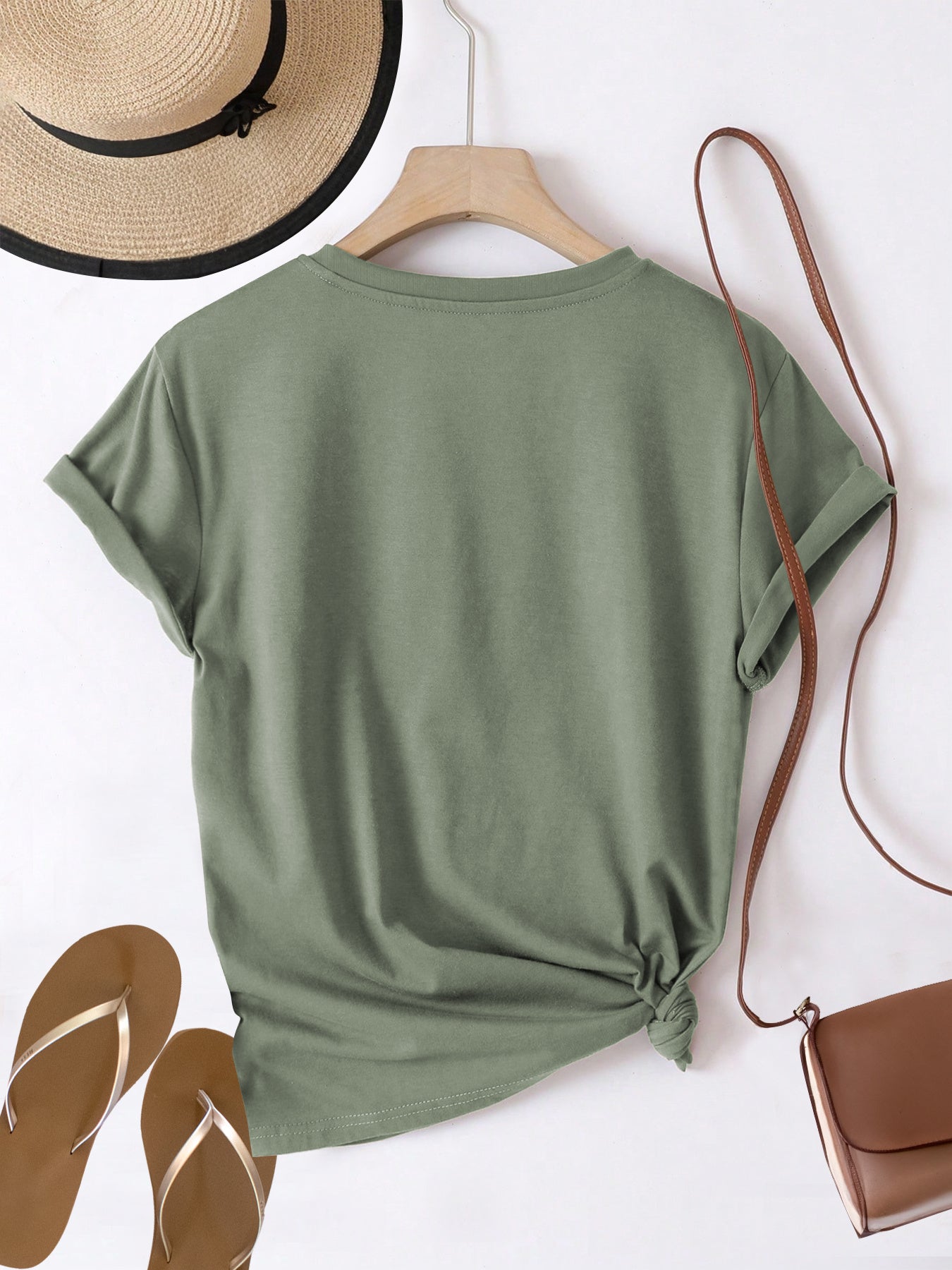 Jovie | Casual T-shirt met bloemenprint voor dames – Lichtgewicht zomertop met korte mouwen