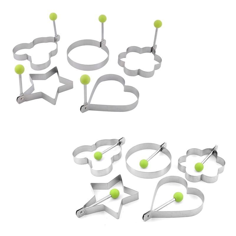 FryShape | Roestvrijstalen eiervormen – Leuke vormen voor eieren, pannenkoeken en omeletten