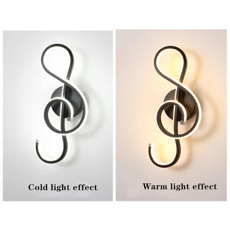 MelodyBeam | Moderne Creatieve Muzikale Noot Wandlamp