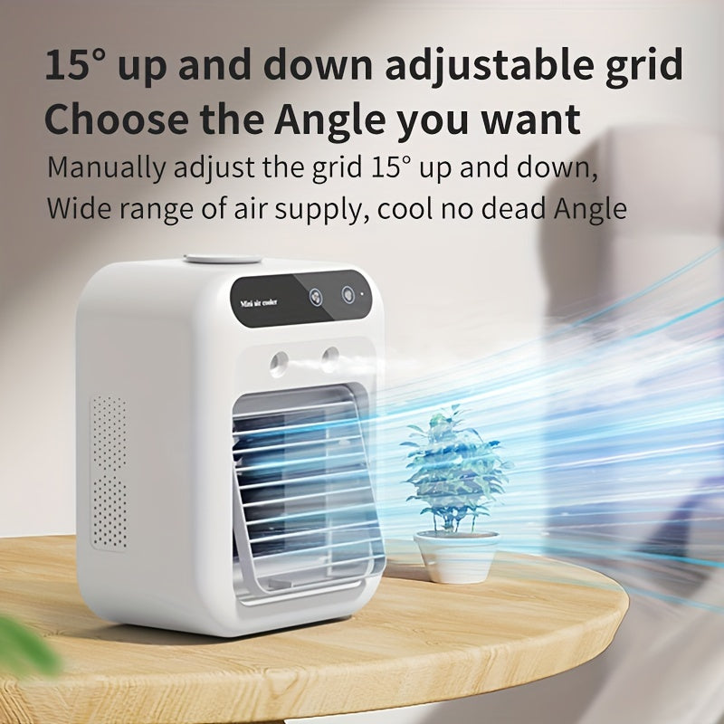 ChillAir | USB mini-airconditioningventilator - Draagbare Koude Ventilator & Nevelkoeling