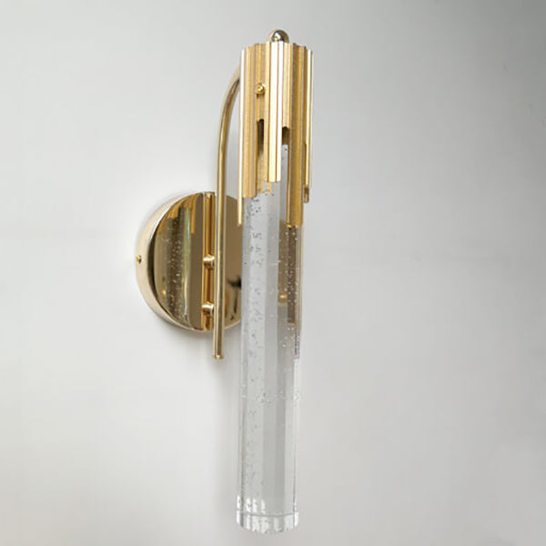 Opuluxe | Elegante gouden kristallen wandlamp - moderne LED wandlamp voor binnenhuisdecoratie