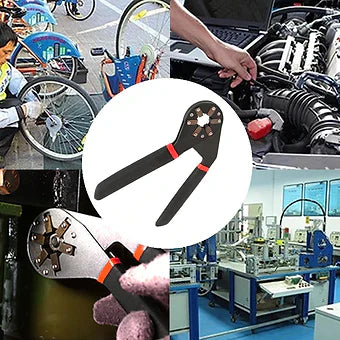 UniGrip | 14-in-1 verstelbare magische sleutel – universele multifunctionele moersleutel voor buizen