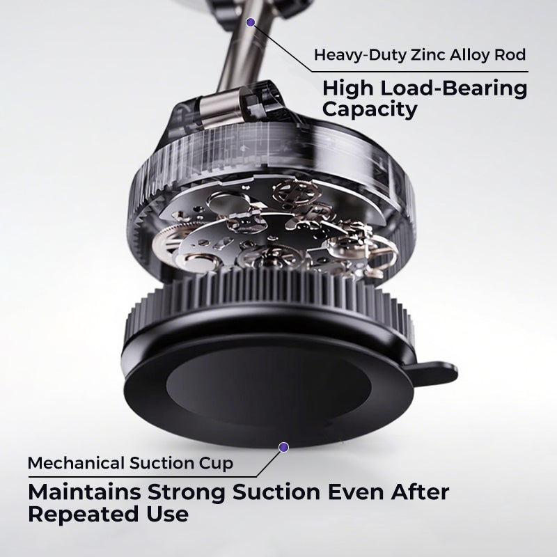 AutoMag | Opvouwbare magnetische autotelefoonhouder – verstelbaar, 360° draaibaar