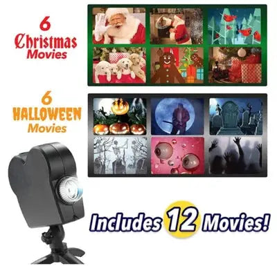 HoloSpook | Halloween holografische projectie - 3D-spoken, griezelige animaties, decoratie