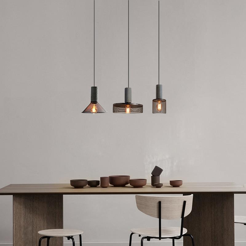 Aether | Eigentijdse industriële hanglamp - Moderne cilindervormige plafondlamp voor woonkamer & keuken