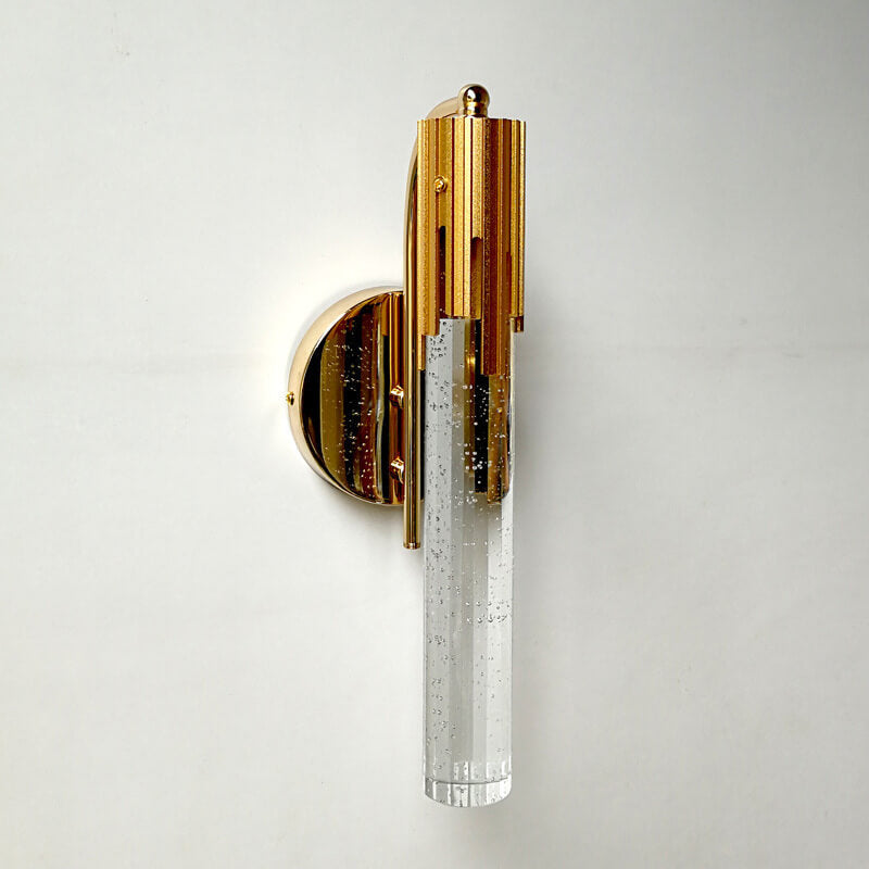 Opuluxe | Elegante gouden kristallen wandlamp - moderne LED wandlamp voor binnenhuisdecoratie