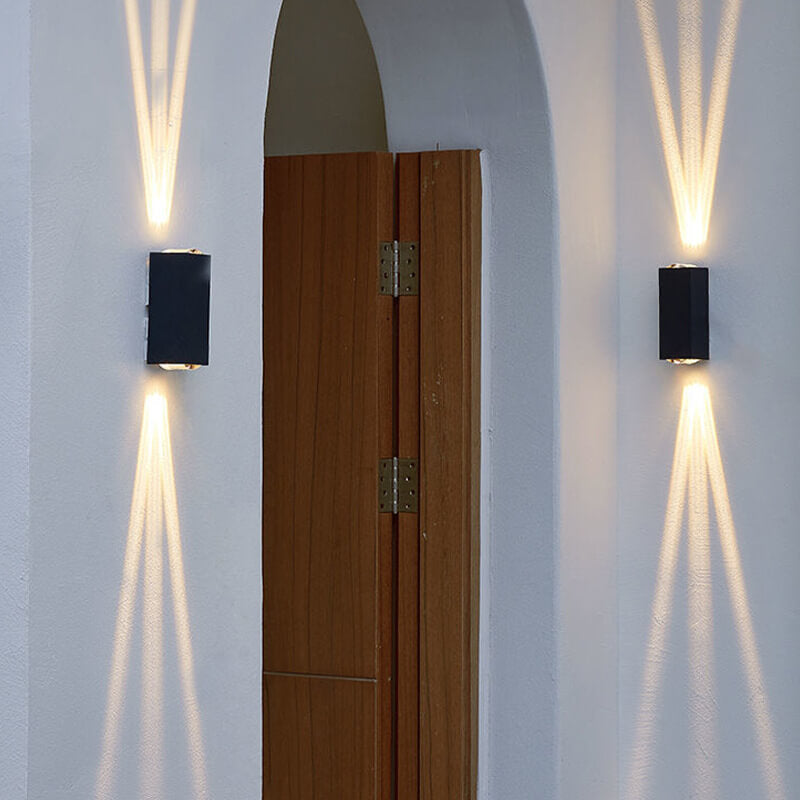 WallWave | Moderne Rechthoekige LED Buiten Wandlamp