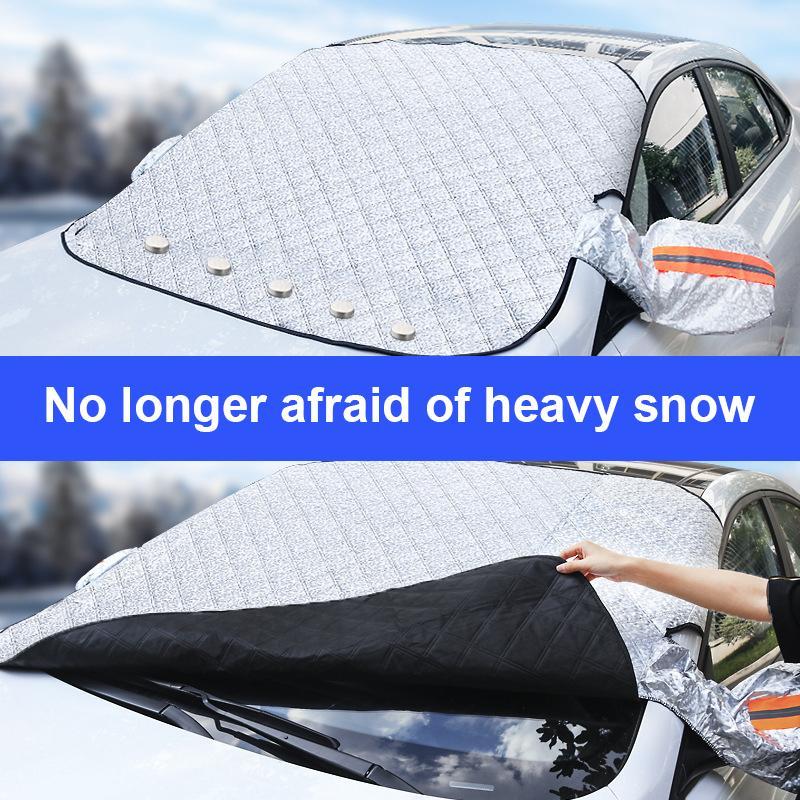 CarGuard | Magnetische Autoruitafdekking – Anti-sneeuw, vorst- en ijsbescherming, zonnescherm voor de voorruit
