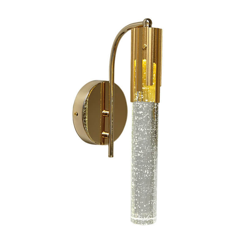 Opuluxe | Elegante gouden kristallen wandlamp - moderne LED wandlamp voor binnenhuisdecoratie