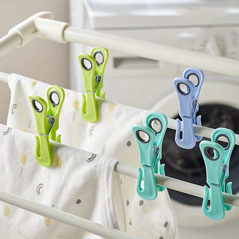 TurboClips | Extra sterke winddichte wasknijpers – duurzame plastic wasclips met stevige grip voor het drogen