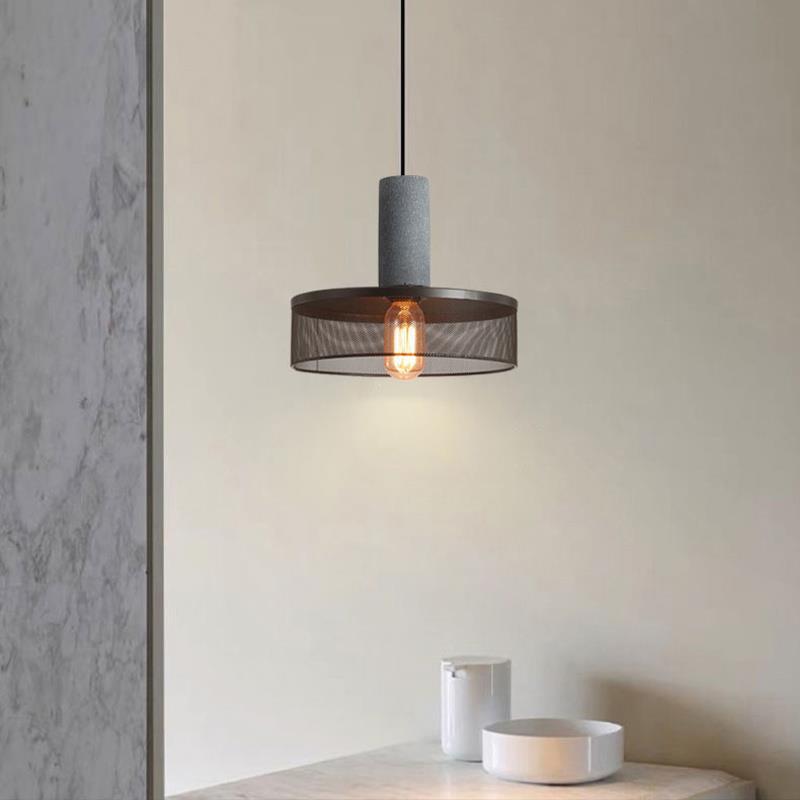 Aether | Eigentijdse industriële hanglamp - Moderne cilindervormige plafondlamp voor woonkamer & keuken