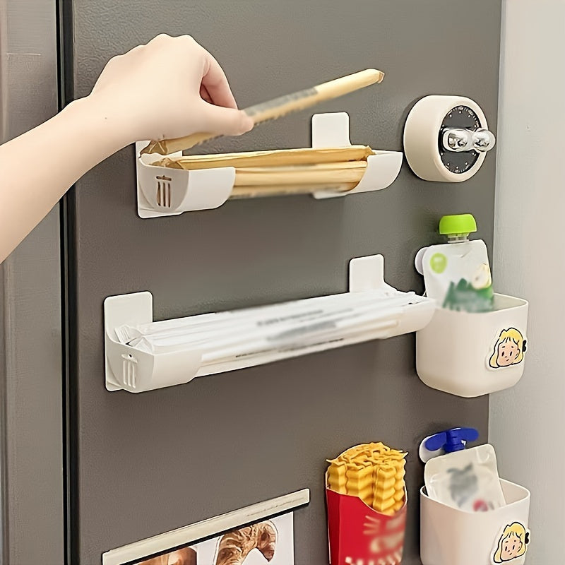 ModuRack | Compact keukenopbergrek – Verstelbare werkbladorganizer voor broodjes, vuilniszakken