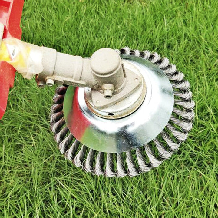 GrassRipper | Zware stalen draadtrimmerkop voor borstelsnijder en onkruidverwijdering