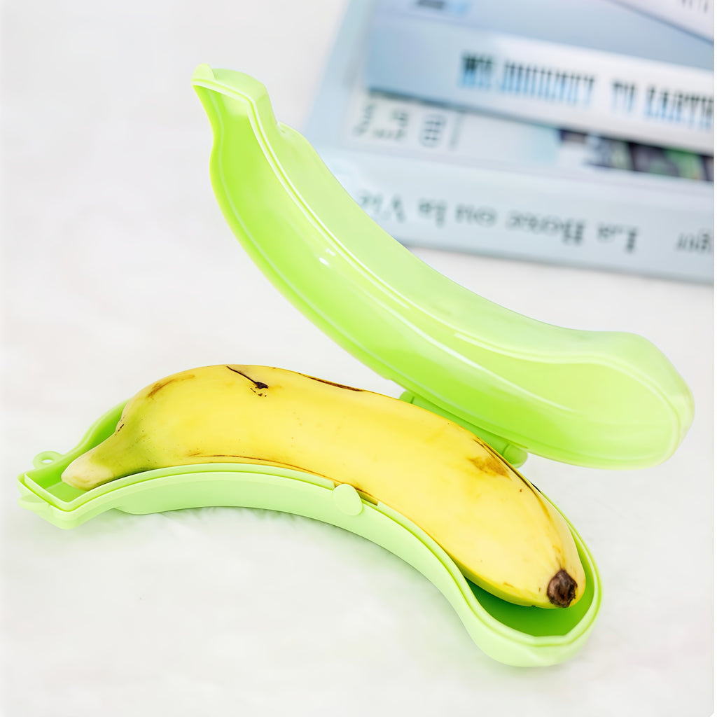 BananiBox | Bananenbeschermer Etui – Draagbare Harde Plastic Fruit Opbergdoos