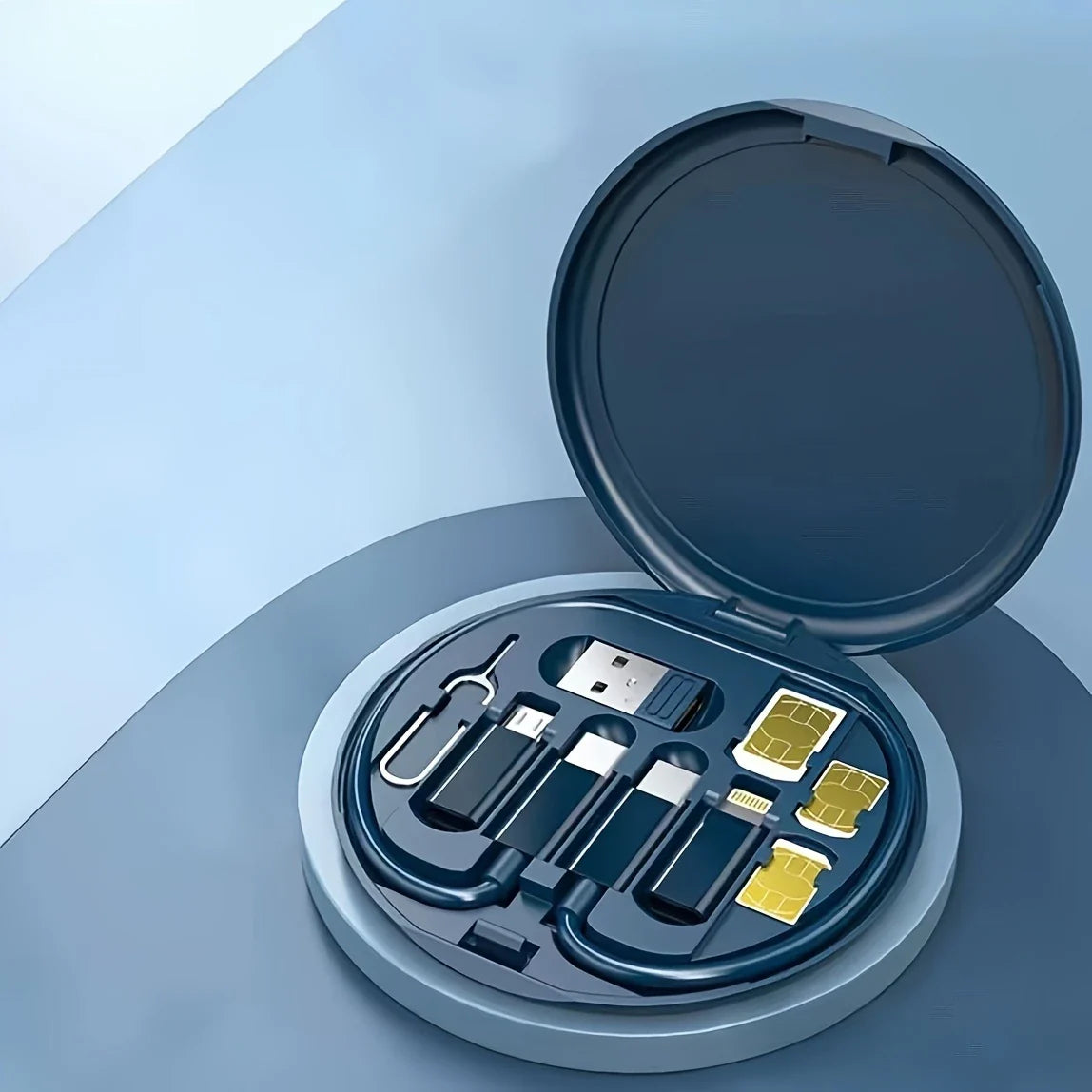 PowerNest | Compacte reisadapter en opladerset