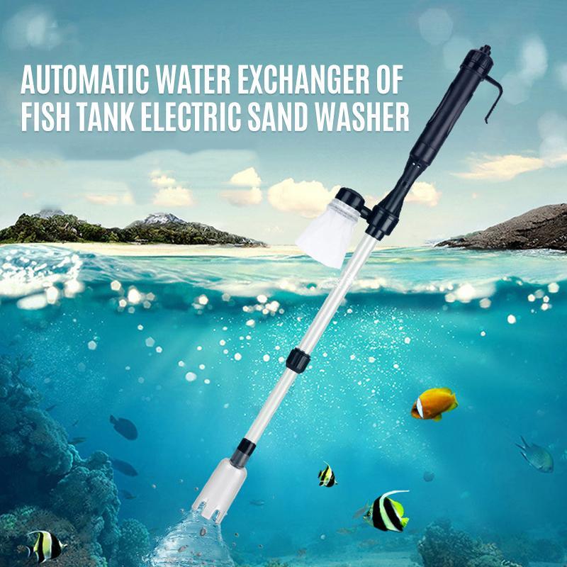 HydroSweep | Automatische elektrische aquariumgrindreiniger en waterwisselaar - hevelpomp, filter, zandspoeler voor aquariumvissen
