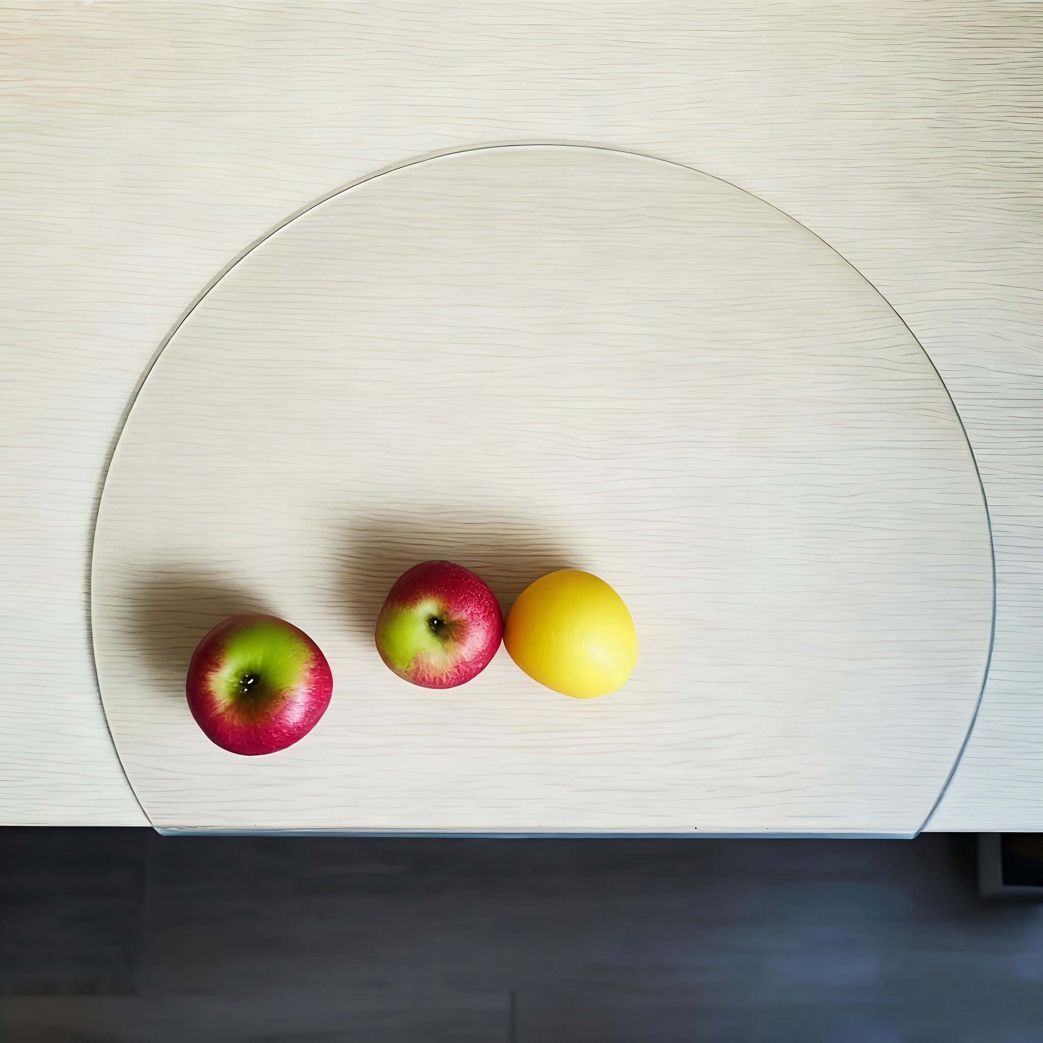 AureBoard | Antislip groenteschaafplank – transparant zwart, vaatwasmachinebestendig