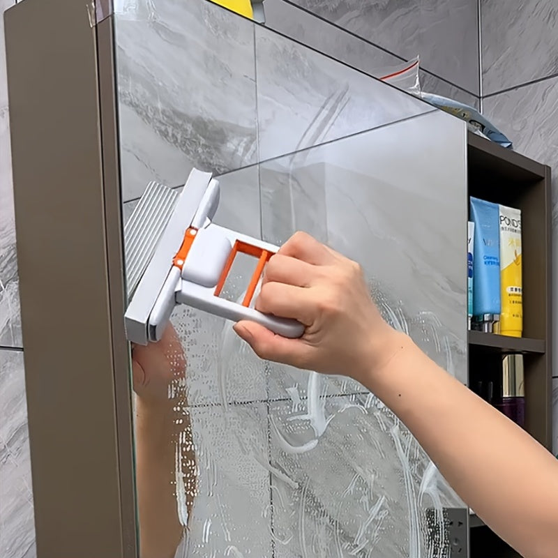HandiMop | Mini absorberende sponsmop – intrekbare bureau- en glasreiniger voor nat en droog gebruik