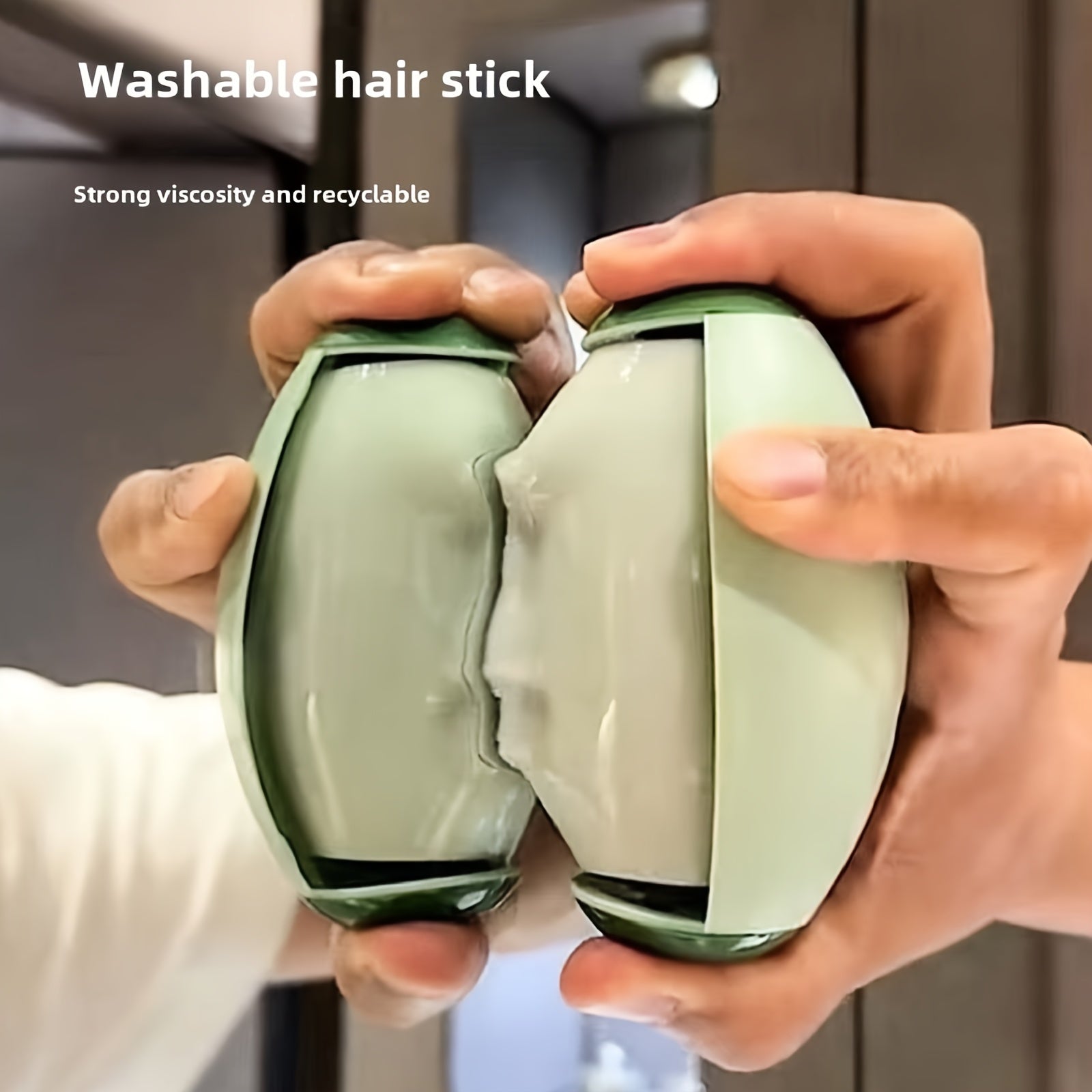 RollWash | Herbruikbare wasbare plakkerige pluizenroller voor het verwijderen van haren van huisdieren, stof en het schoonmaken van kleding
