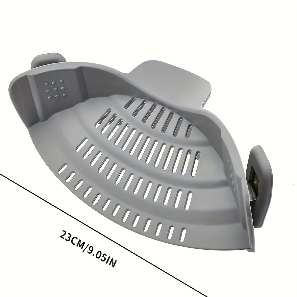 SnapStrain | Clip-on pot- en pannenzeef – Duurzame plastic vergiet voor pasta, groenten en fruit