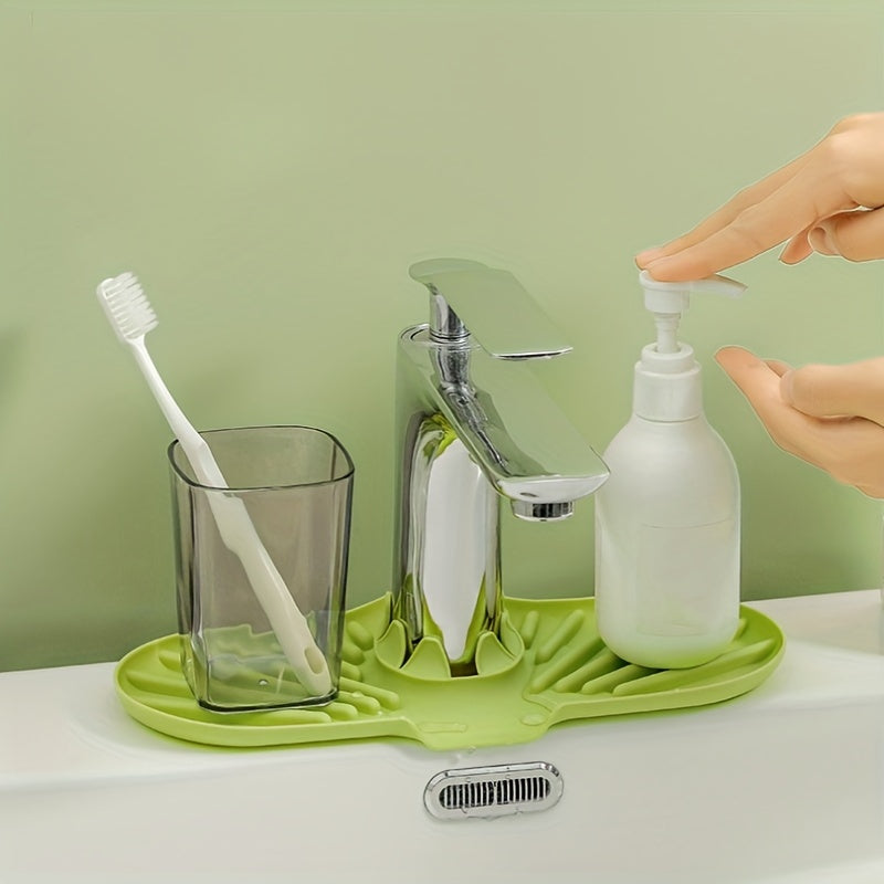 SinkGuard | Keuken Afdruipmat – Spatbestendige Waskom Beschermer & Opberger