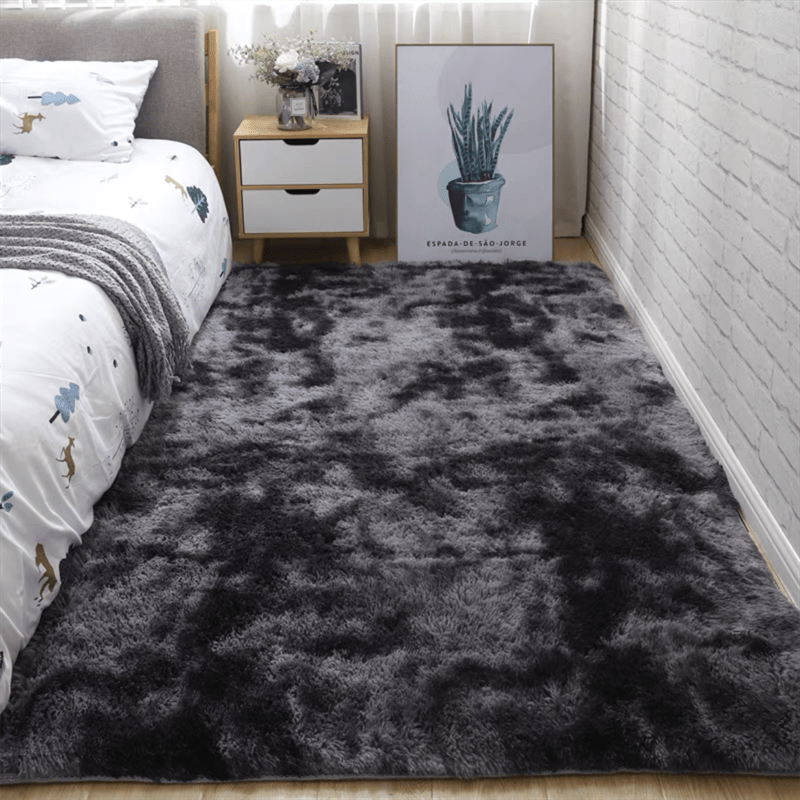 Fuzzify | Zacht Pluche Vloerkleed, Antislip Shaggy Nachtkastdeken, Fuzzy Shag Tapijt voor Slaapkamer, Woonkamer
