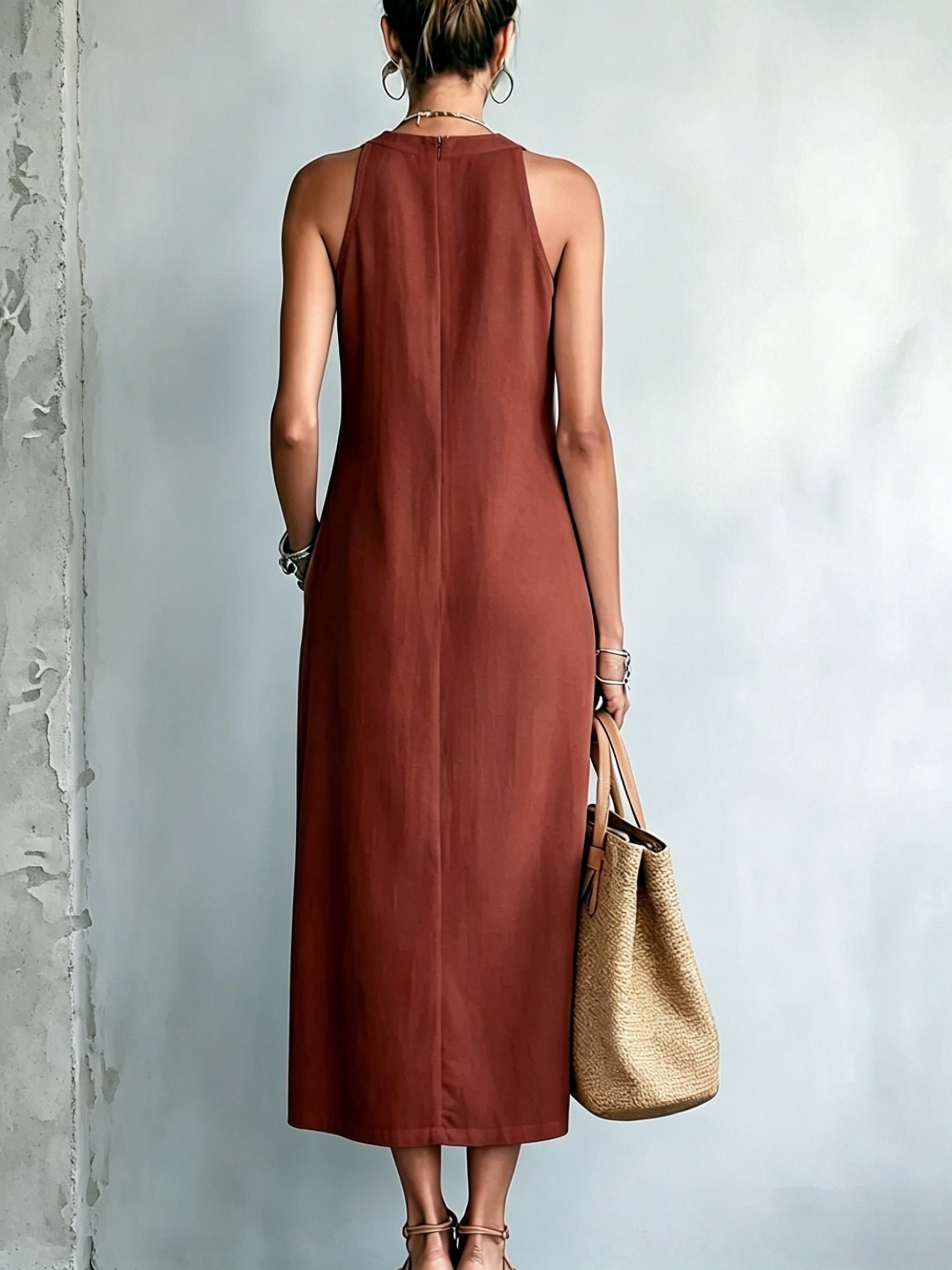 Mylah | Damesmode - Lichte, casual en elegante zomerjurk met losse pasvorm