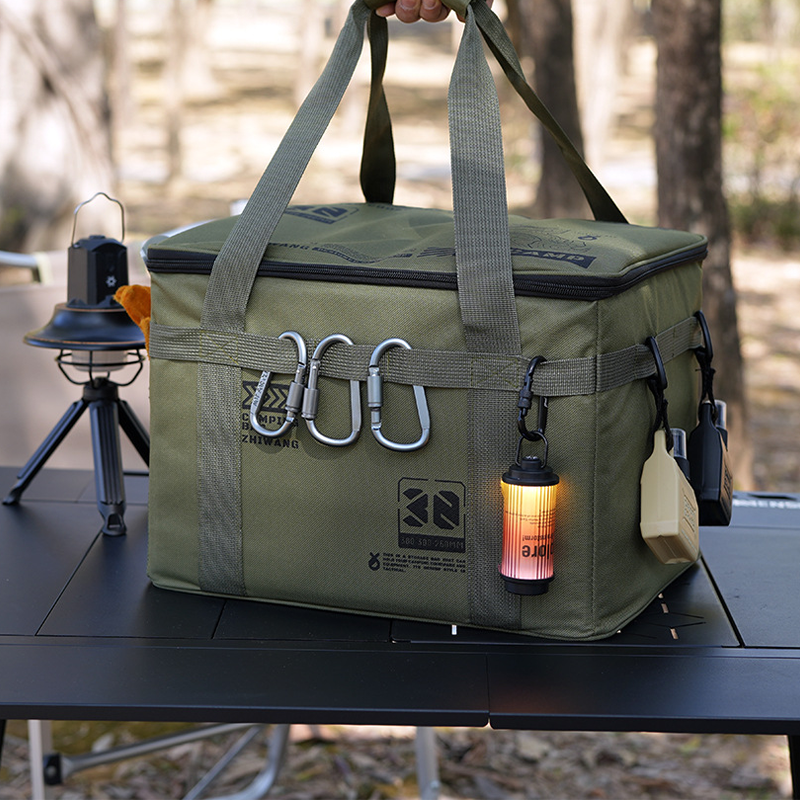 CampTote | 30L Campingtas – Waterdicht, Duurzaam Keukengerei Organizer, Reistas, Voor Outdoor