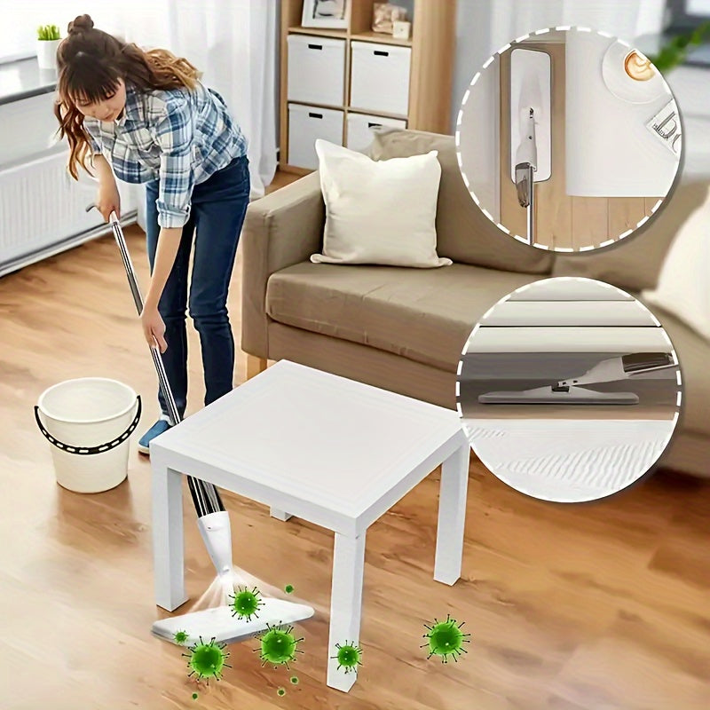 MopJet | 2-in-1 Sproeimop met Herbruikbare Pads - Nat en droog reinigen van vloeren - Ideaal voor keuken, woonkamer en slaapkamer