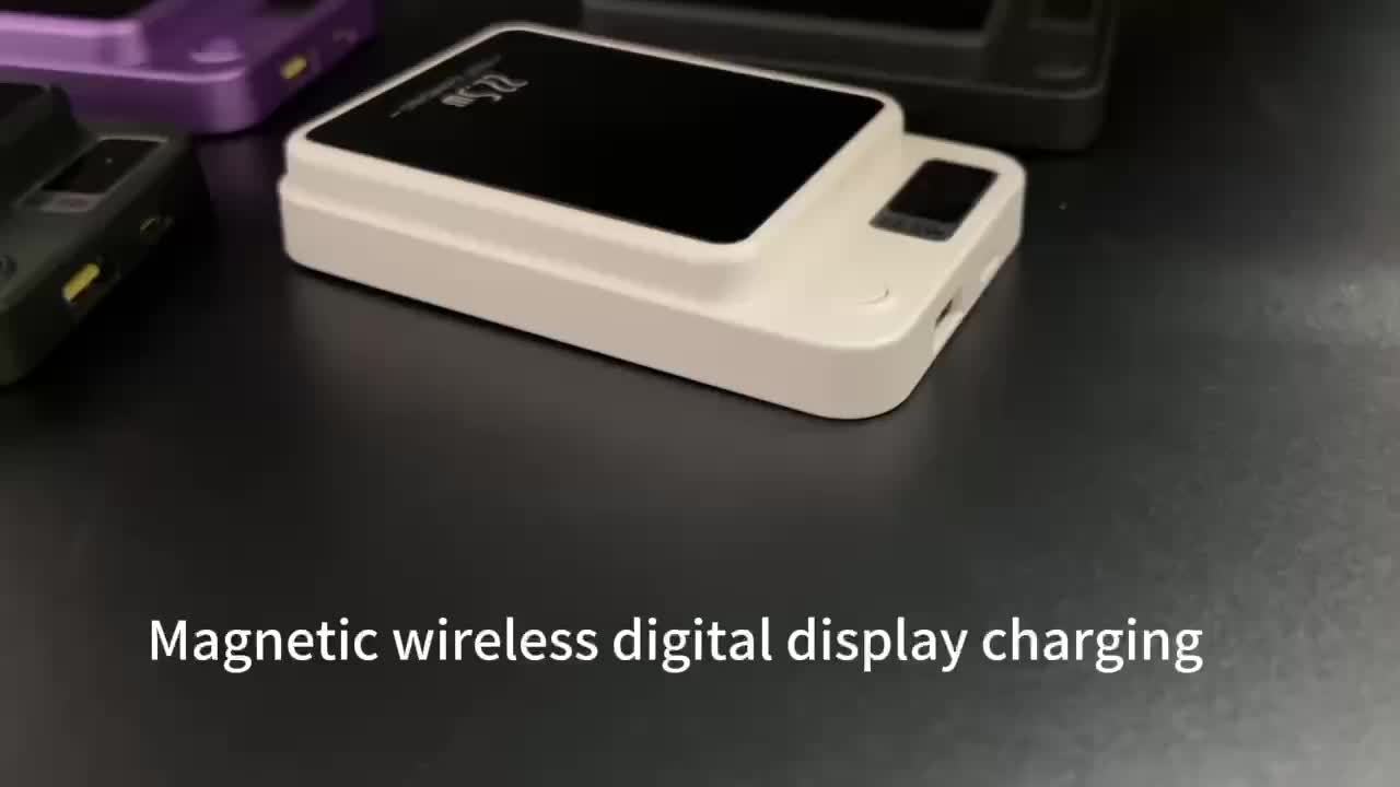 PowerMag | 10000mAh Magnetische Draadloze Power Bank - 22.5W Snel Opladen, Draagbare Lader