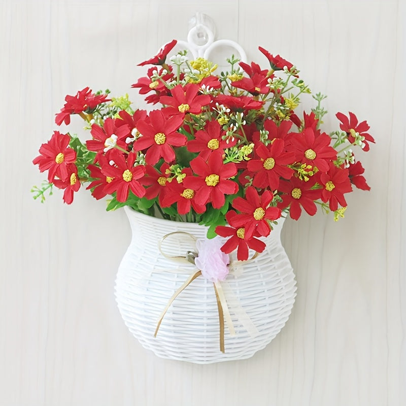 WallBlossom | Set van 2 Wandbloempotten – Decoratieve Kunststof Plantenbakken voor Binnen en Buiten