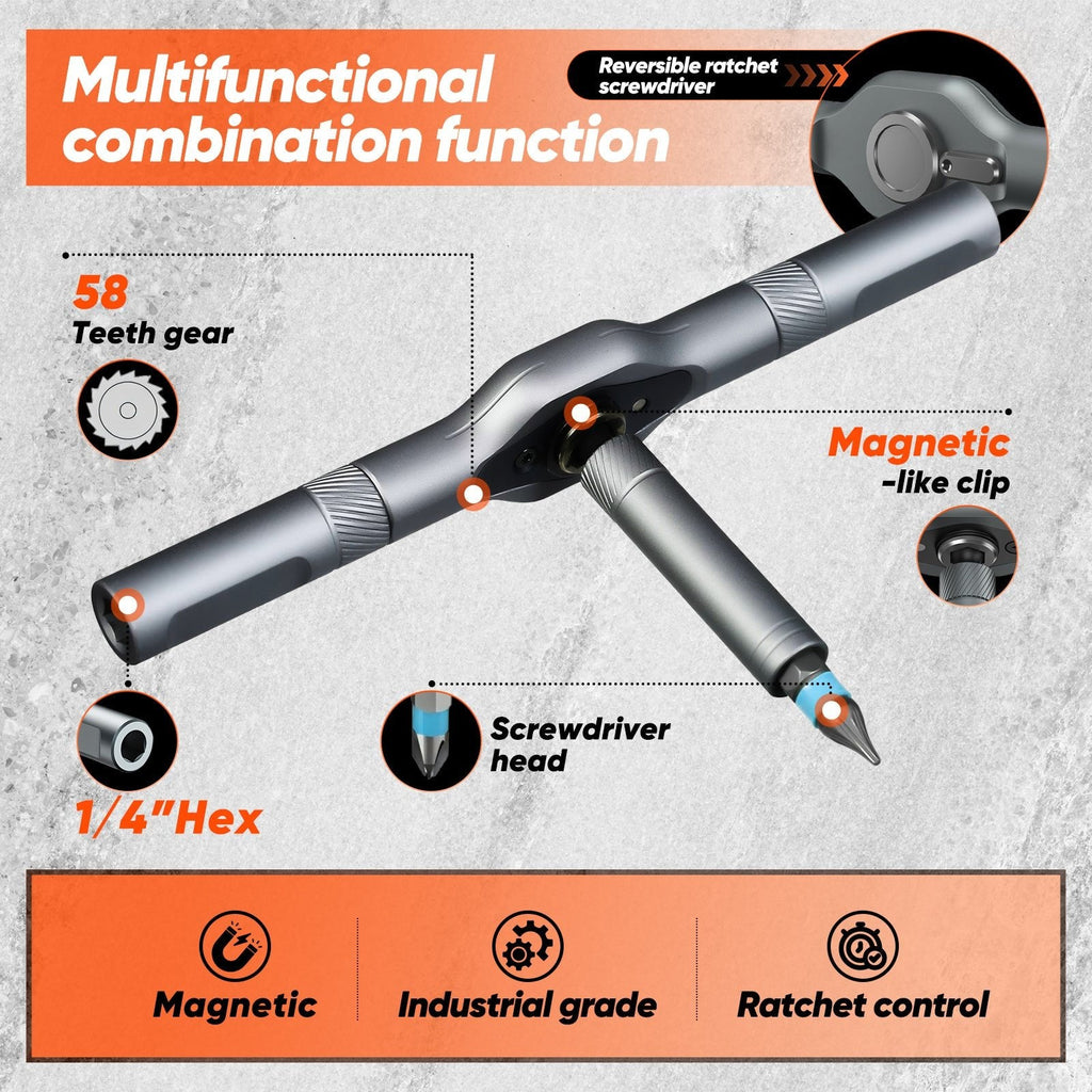 ScrewMaster | 24 in 1 Magnetic Screwdriver Set