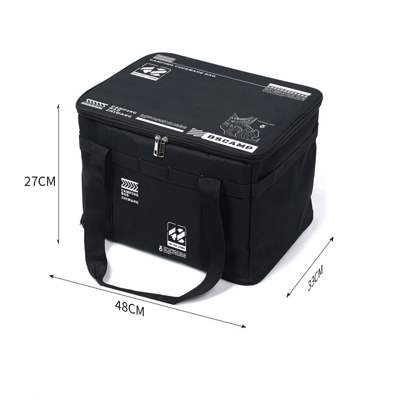 CampTote | 30L Campingtas – Waterdicht, Duurzaam Keukengerei Organizer, Reistas, Voor Outdoor