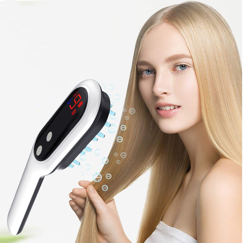 PulseBrush | Elektromagnetische massagekam voor haarverzorging, ontspanning en fysiotherapie