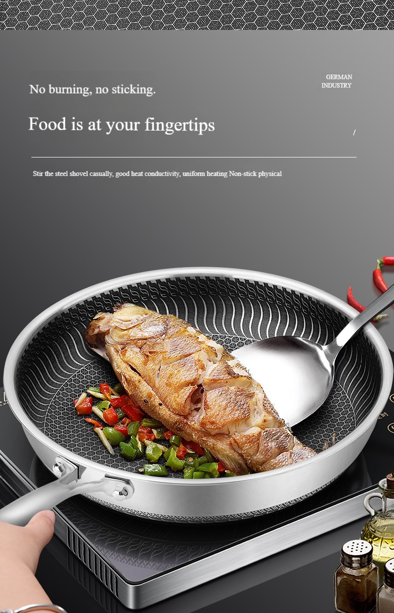 PanZen | Antiaanbakpan met deksel – moeiteloos gezond koken en eenvoudig schoonmaken