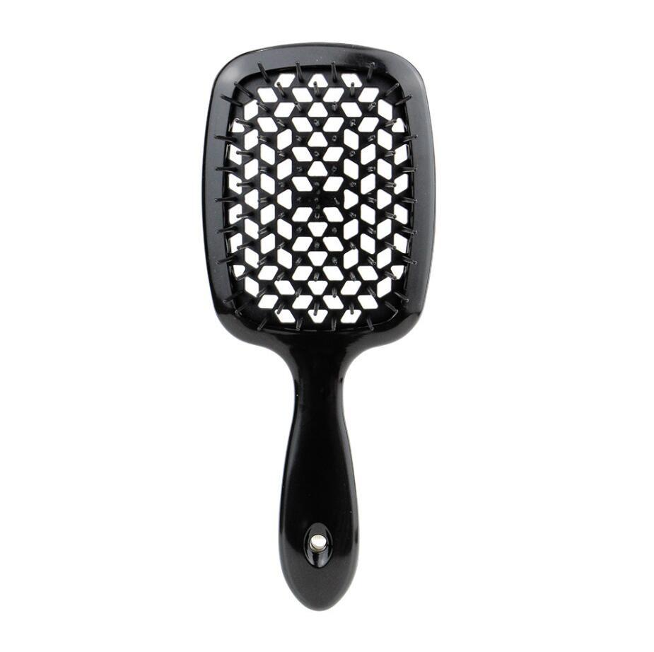 SereniTress | Ontwarrende Haarborstel - Nat & Droog Flexibele Borstelharen, Anti-Statische Hoofdhuid Massager