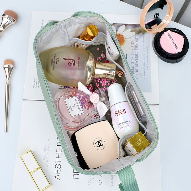 CapaciBag | Grote Waterdichte Toilettas - Ruime Oxford & Nylon Organiser met Droog/Nat Scheiding