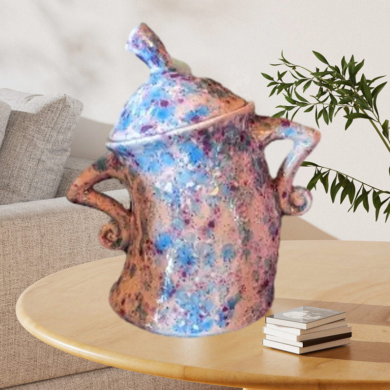 QuirkyJar | Opbergpot met deksel - Grillige decoratieve keuken- of schapcontainer