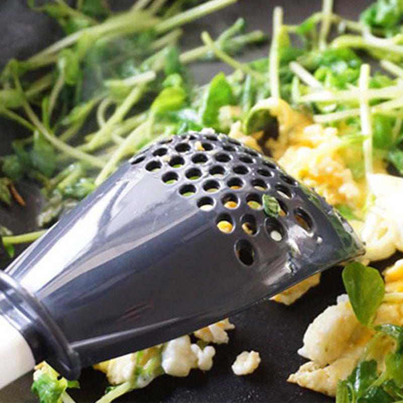 FlexSpoon | Alles-in-één keukenschep – roeren, pureren, uitlekken en persen, hittebestendig, gemakkelijk schoon te maken