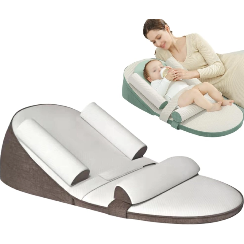 CozySlope | Baby wigkussen - zijslaper voor pasgeborenen,